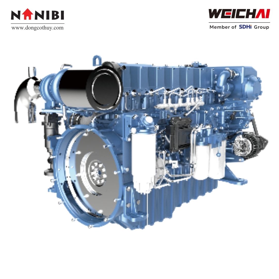 Động cơ thủy Weichai WP7