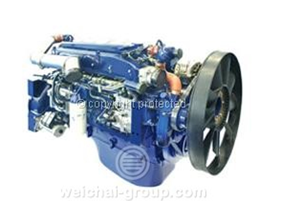  Động cơ Diesel xây dựng công trình Weichai WP10 Euro III 