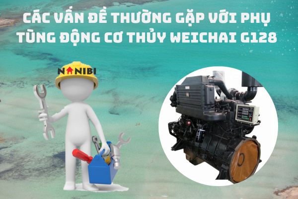 Các vấn đề thường gặp với phụ tùng động cơ thủy Weichai G128